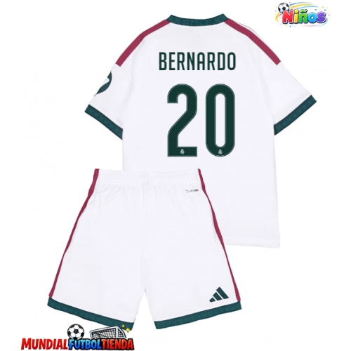 Camiseta Real Madrid Bernardo Silva #20 Primera Equipación Replica 2026-27 para niños mangas cortas (+ Pantalones cortos)